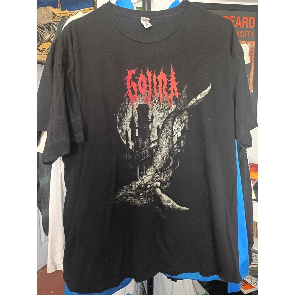 black Gojira "From Mars to Sirius" album art T-shirt metal rock size L LARGE
